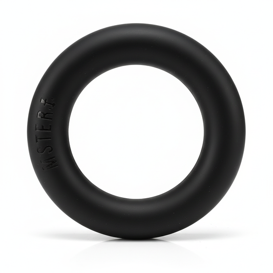 Black Silicone Cock Ring