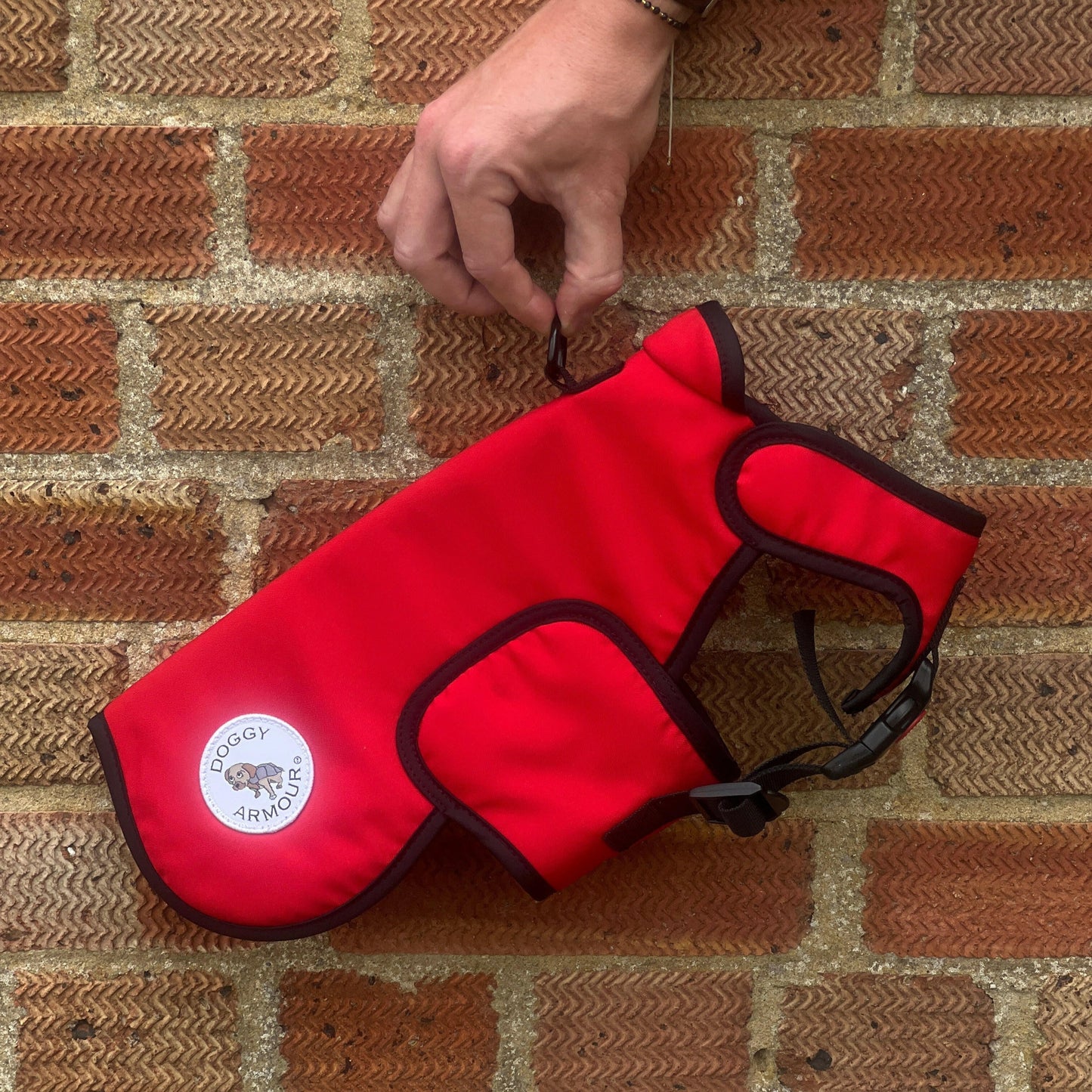 Poppy Red Dog Armour