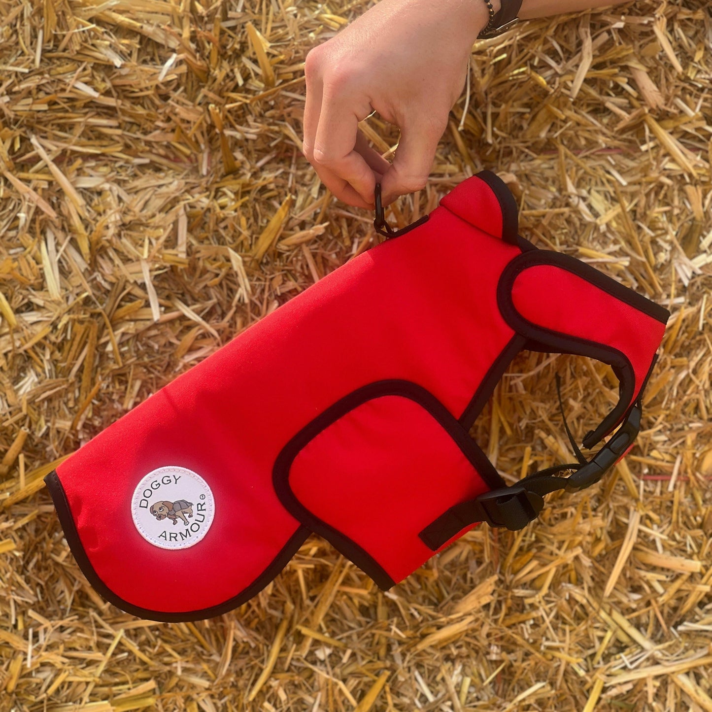 Poppy Red Dog Armour